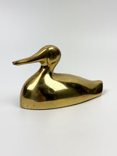 Load image into Gallery viewer, Vintage Brass Duck
