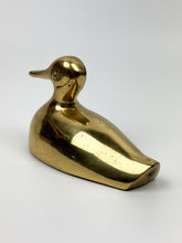 Load image into Gallery viewer, Vintage Brass Duck
