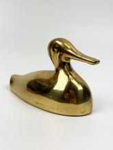 Load image into Gallery viewer, Vintage Brass Duck
