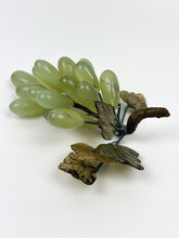 Load image into Gallery viewer, Vintage MCM Hand Carved Jade Grape Bunch
