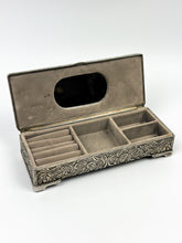 Load image into Gallery viewer, Vintage Godinger Silver Plated Repousse Jewelry Box
