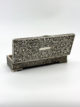 Load image into Gallery viewer, Vintage Godinger Silver Plated Repousse Jewelry Box
