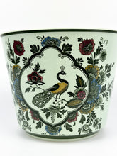 Load image into Gallery viewer, Vintage Villeroy &amp; Boch &quot;Paon&quot; Peacock Cover Pot - Saar - West Germany Pottery
