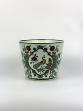 Load image into Gallery viewer, Vintage Villeroy &amp; Boch &quot;Paon&quot; Peacock Cover Pot - Saar - West Germany Pottery
