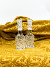 Load image into Gallery viewer, Pair of Vintage Cut Crystal Cruets
